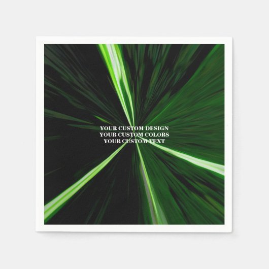 Erstellen Sie Ihr eigenes benutzerdefiniertes Pers Serviette (Vorderseite)