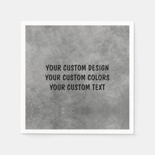 Erstellen Sie Ihr eigenes benutzerdefiniertes Pers Serviette (Vorderseite)