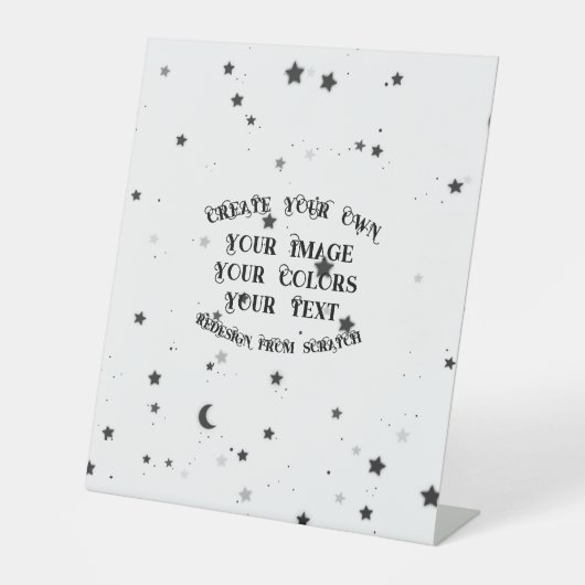 Erstellen Sie Ihr eigenes benutzerdefiniertes Pers Sockelschild (Vorderseite)