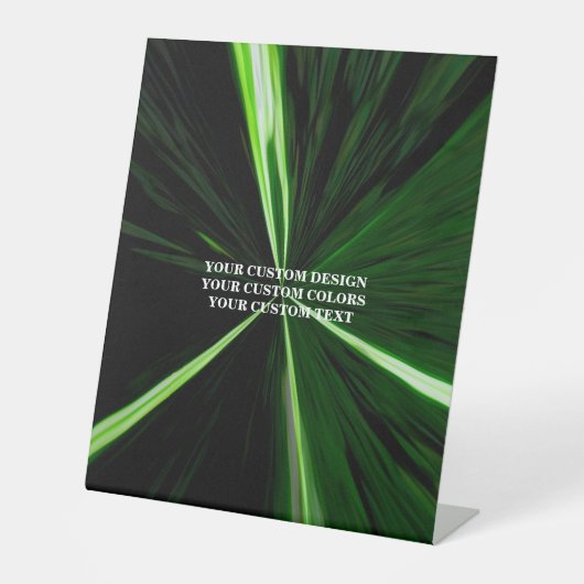 Erstellen Sie Ihr eigenes benutzerdefiniertes Pers Sockelschild (Vorderseite)