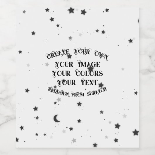 Erstellen Sie Ihr eigenes benutzerdefiniertes Pers Weinetikett (Einzelnes Label)