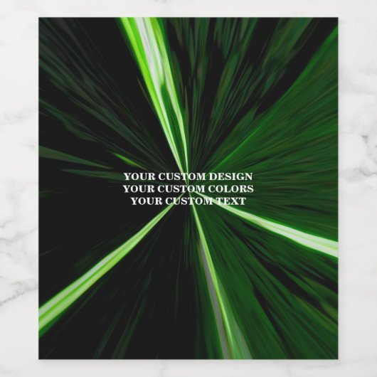 Erstellen Sie Ihr eigenes benutzerdefiniertes Pers Weinetikett (Einzelnes Label)