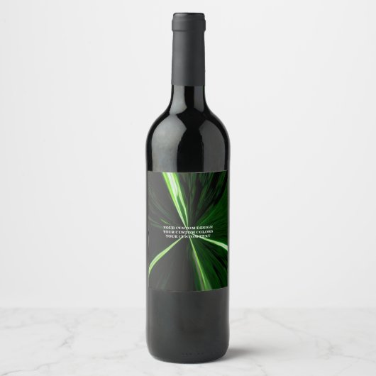 Erstellen Sie Ihr eigenes benutzerdefiniertes Pers Weinetikett (Vorderseite)