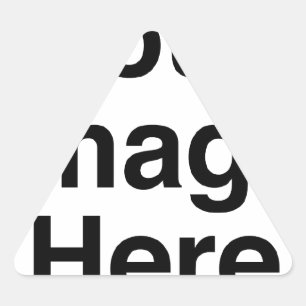 Erstellen Sie Ihr eigenes benutzerdefiniertes Prod Dreieckiger Aufkleber