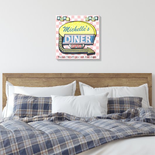 Erstellen Sie Ihr eigenes benutzerdefiniertes Retr Leinwanddruck (Insitu (Schlafzimmer))