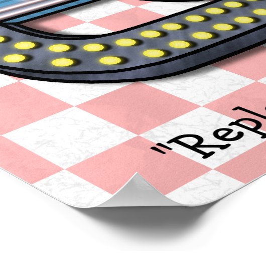 Erstellen Sie Ihr eigenes benutzerdefiniertes Retr Poster (Ecke)