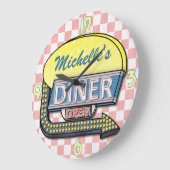 Erstellen Sie Ihr eigenes benutzerdefiniertes Retr Runde Wanduhr (Winkel)