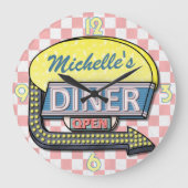 Erstellen Sie Ihr eigenes benutzerdefiniertes Retr Runde Wanduhr (Vorderseite)