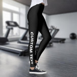 Erstellen Sie Ihr eigenes benutzerdefiniertes Schw Leggings<br><div class="desc">Erstellen Sie Ihre eigenen benutzerdefinierten Schwarzen Leggings.</div>