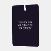 Erstellen Sie Ihr eigenes benutzerdefiniertes Schw Ornament Aus Metall (Vorderseite links)