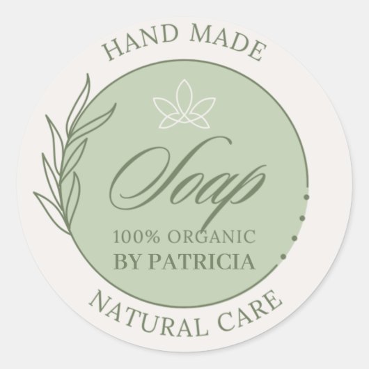 Erstellen Sie Ihr eigenes benutzerdefiniertes Soy Runder Aufkleber (Vorderseite)