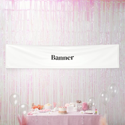 Erstellen Sie Ihr eigenes benutzerdefiniertes Viny Banner (Party)