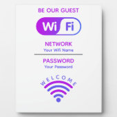 Erstellen Sie Ihr eigenes benutzerdefiniertes Wifi Fotoplatte (Vorderseite)