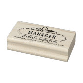 Erstellen Sie Ihr eigenes Berufliches Design - Bus Gummistempel (Stempel)