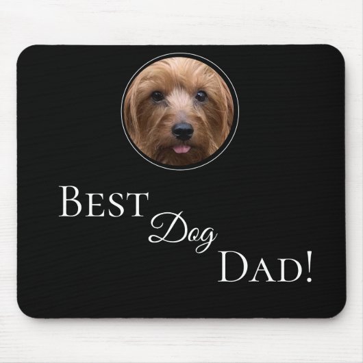 Erstellen Sie Ihr eigenes bestes Dog-Vater Persona Mousepad (Vorne)