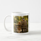 Erstellen Sie Ihr eigenes Bestes Hund-Opa-monogram Kaffeetasse (Links)