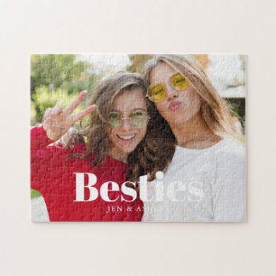 Erstellen Sie Ihr eigenes "Besties"-BESTE FREUNDIN Puzzle