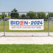 Erstellen Sie Ihr eigenes Biden 2024 Banner (Insitu)