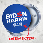 Erstellen Sie Ihr eigenes Biden Harris 2024 Button