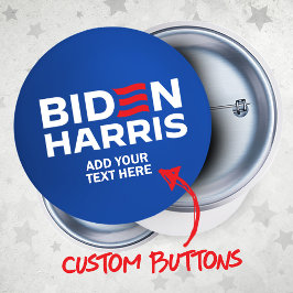 Erstellen Sie Ihr eigenes Biden Harris 2024 Button