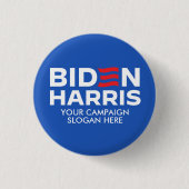 Erstellen Sie Ihr eigenes Biden Harris 2024 Button (Vorderseite)