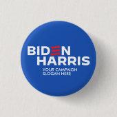 Erstellen Sie Ihr eigenes Biden Harris 2024 Button (Vorderseite)