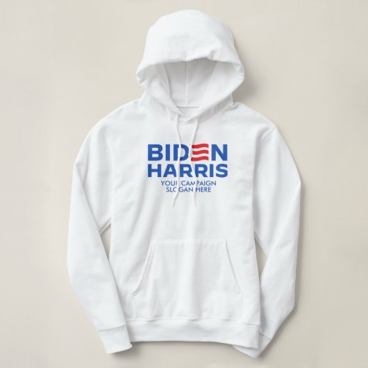 Erstellen Sie Ihr eigenes Biden Harris 2024 Hoodie (Design vorne)