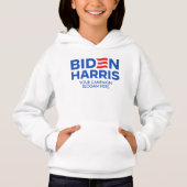 Erstellen Sie Ihr eigenes Biden Harris 2024 Hoodie (Vorderseite)