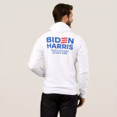 Erstellen Sie Ihr eigenes Biden Harris 2024 Hoodie (Schwarz voll)