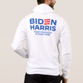 Erstellen Sie Ihr eigenes Biden Harris 2024 Hoodie (Rückseite)