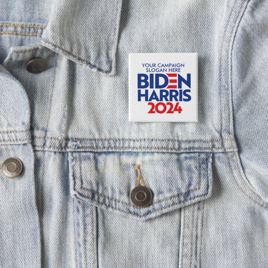 Erstellen Sie Ihr eigenes Biden Harris 2024-Wahlmo Button (Beispiel)