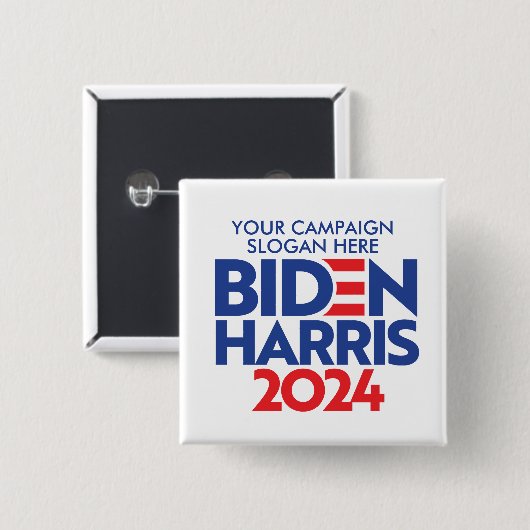 Erstellen Sie Ihr eigenes Biden Harris 2024-Wahlmo Button (Vorne & Hinten)