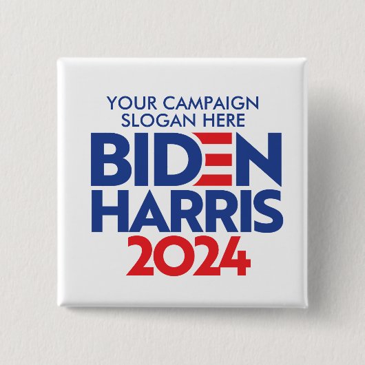 Erstellen Sie Ihr eigenes Biden Harris 2024-Wahlmo Button (Vorderseite)