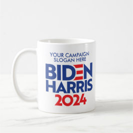 Erstellen Sie Ihr eigenes Biden Harris 2024-Wahlmo Kaffeetasse