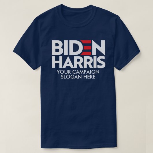 Erstellen Sie Ihr eigenes Biden Harris 2024-Wahlmo T-Shirt (Design vorne)