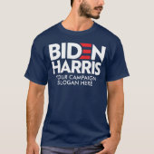 Erstellen Sie Ihr eigenes Biden Harris 2024-Wahlmo T-Shirt (Vorderseite)