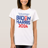 Erstellen Sie Ihr eigenes Biden Harris 2024-Wahlmo T-Shirt (Vorderseite)
