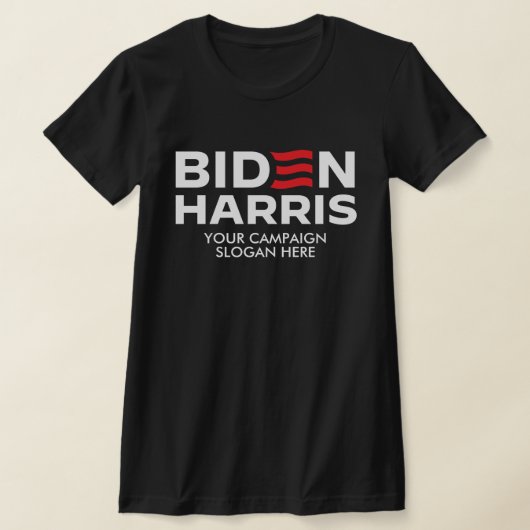 Erstellen Sie Ihr eigenes Biden Harris-Wahlmotto T-Shirt (Ablage )