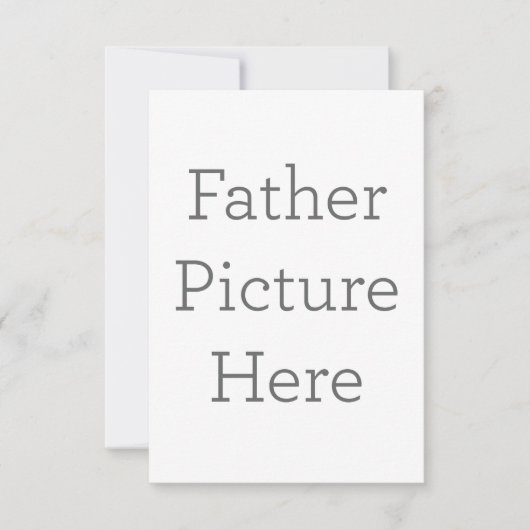 8,89 cm x 12,7 cm Flache Dankeskarte (Vorderseite)