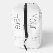 "Erstellen Sie Ihr eigenes Bild hier bilden Tasche (Rechts)