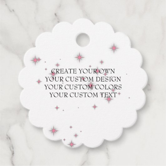 Erstellen Sie Ihr eigenes Bild - hier Ihr Bild - Geschenkanhänger (Vorderseite)