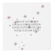 Erstellen Sie Ihr eigenes Bild - hier Ihr Bild - Würfel (Vorderseite)