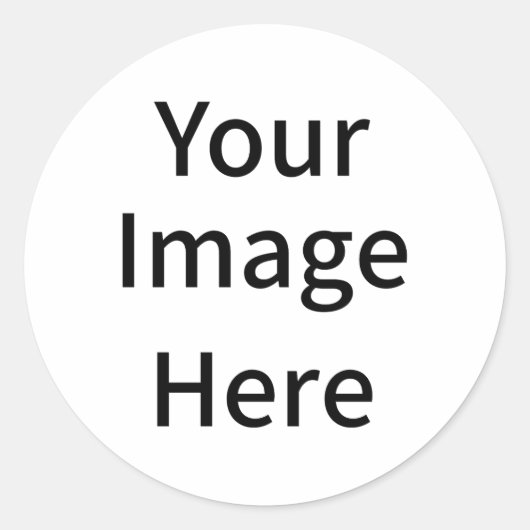 Erstellen Sie Ihr eigenes Bild hier individuell. Runder Aufkleber (Vorderseite)