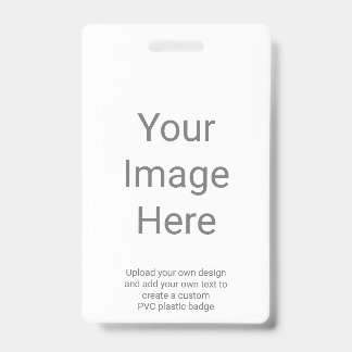 Erstellen Sie Ihr eigenes Bild Vertikal PVC Kunsts Ausweis