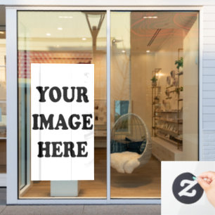 Erstellen Sie Ihr eigenes Bildfenster 52"x72" Fensteraufkleber