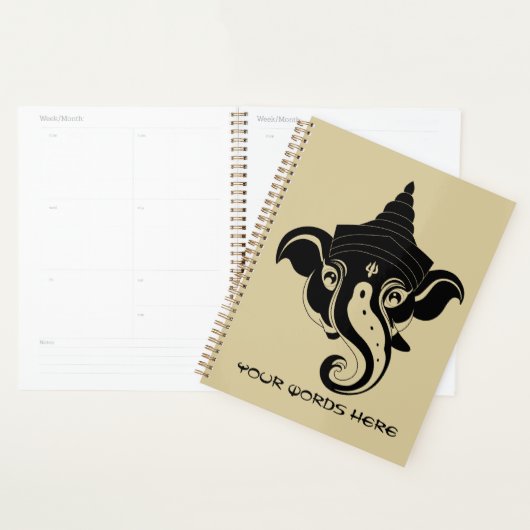Erstellen Sie Ihr eigenes Black & Gold Ganesh Planer (Anzeige)