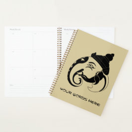 Erstellen Sie Ihr eigenes Black & Gold Ganesh-Prof Planer