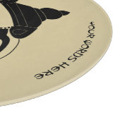 Erstellen Sie Ihr eigenes Black & Gold Ganesh-Prof Schneidebrett (Ecke)