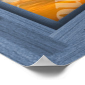 Erstellen Sie Ihr eigenes, blaues Fenster mit 6 Pa Poster (Ecke)