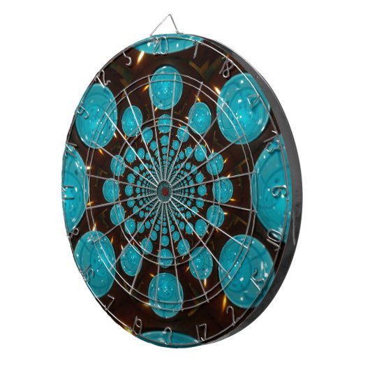 Erstellen Sie Ihr eigenes blaues Licht Kaleidoskop Dartscheibe (Vorderseite rechts)